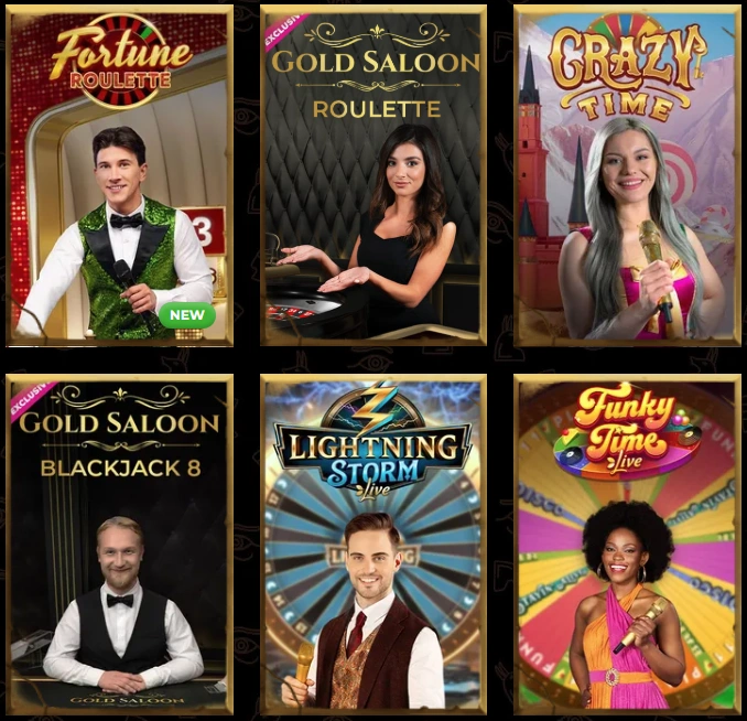 Amunra Live Casino